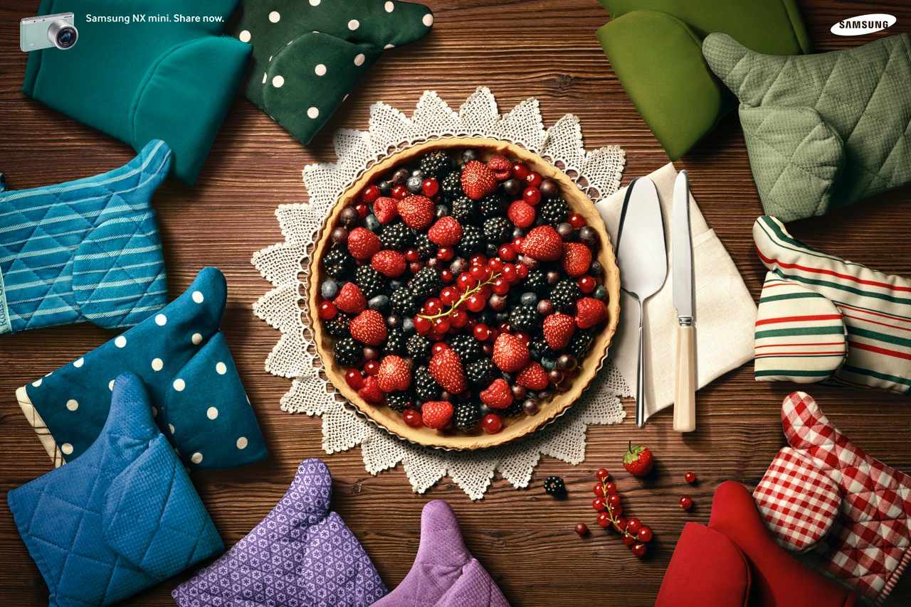 上海廣告設計公司廣告分享——三星相機廣告創意設計3