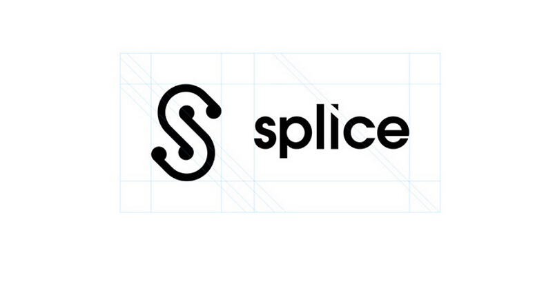 S字母標志設計，音樂網站標志設計