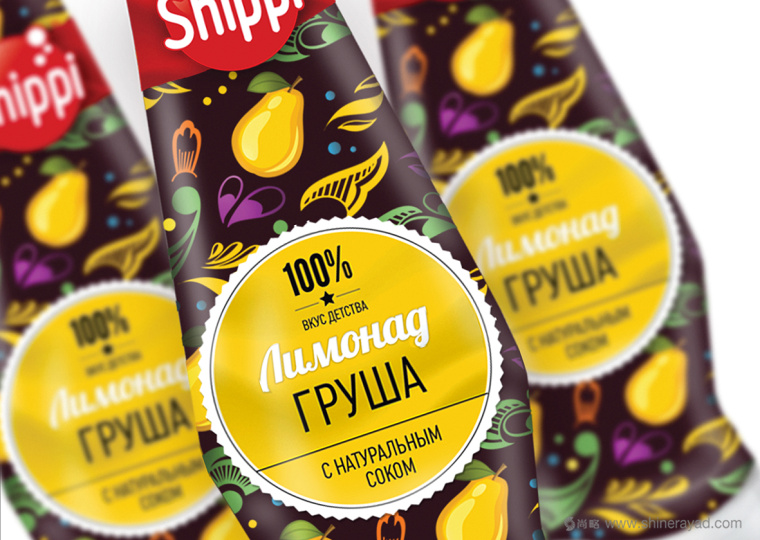 上海包裝設計公司設計欣賞：SHIPP 100%純果汁包裝設計1
