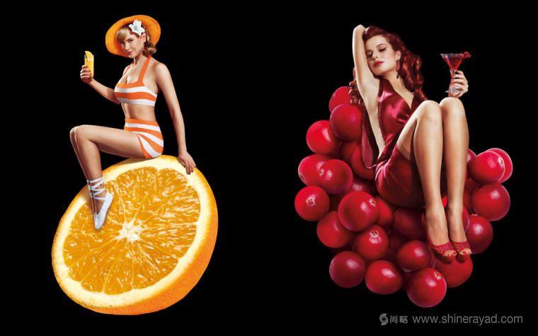 性感模特版LIFE生命果汁包裝設計-上海飲料包裝設計公司6