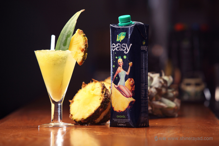 性感模特版LIFE生命果汁包裝設計-上海飲料包裝設計公司8