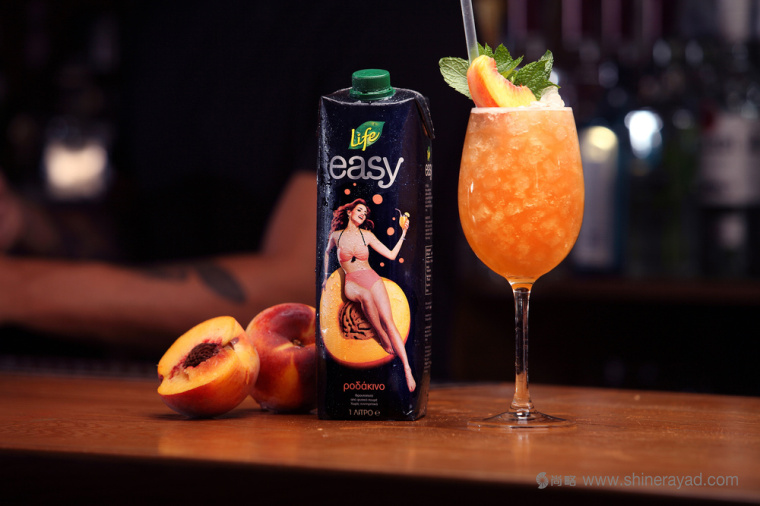 性感模特版LIFE生命果汁包裝設計-上海飲料包裝設計公司9