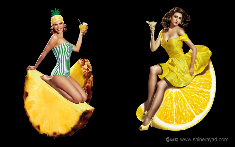 性感模特版LIFE生命果汁包裝設計-上海飲料包裝設計公司5