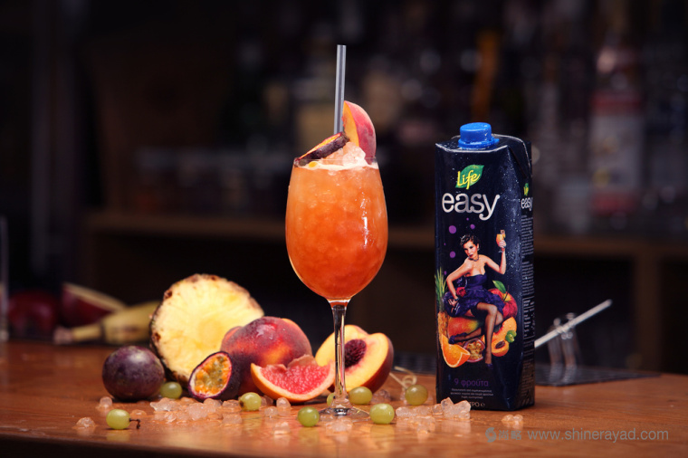 性感模特版LIFE生命果汁包裝設計-上海飲料包裝設計公司11