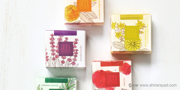 AM地中海天然香皂肥皂包裝設(shè)計(jì)-上海包裝設(shè)計(jì)公司包裝設(shè)計(jì)欣賞1