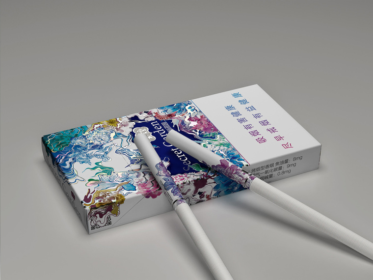 女士香煙包裝設計欣賞-上海包裝設計公司設計欣賞2