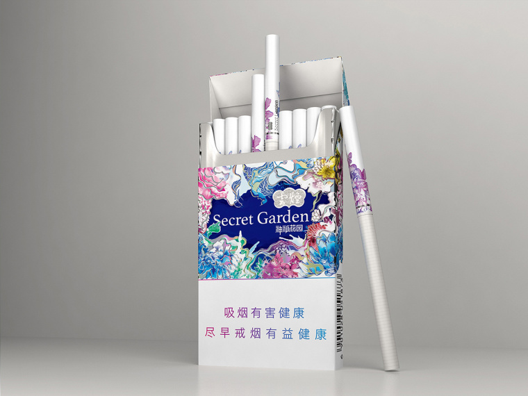 女士香煙包裝設計欣賞-上海包裝設計公司設計欣賞3