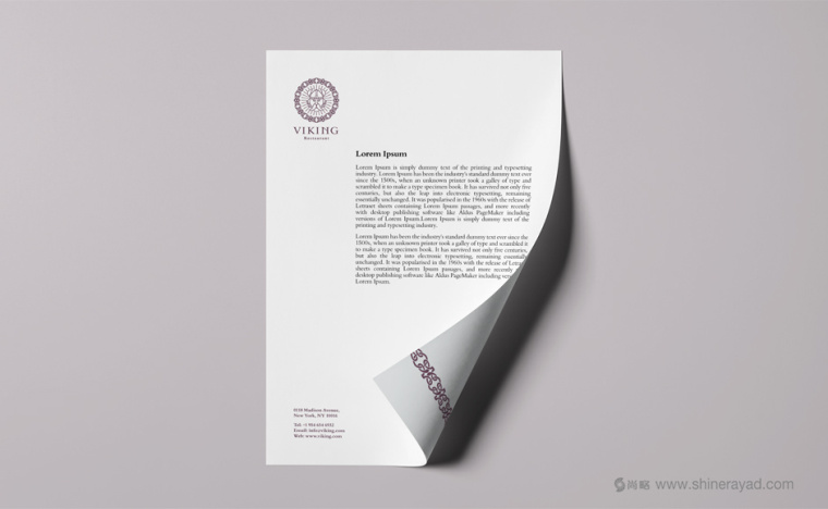 Viking餐廳餐飲VI設計-文件設計-上海餐飲VI設計公司13