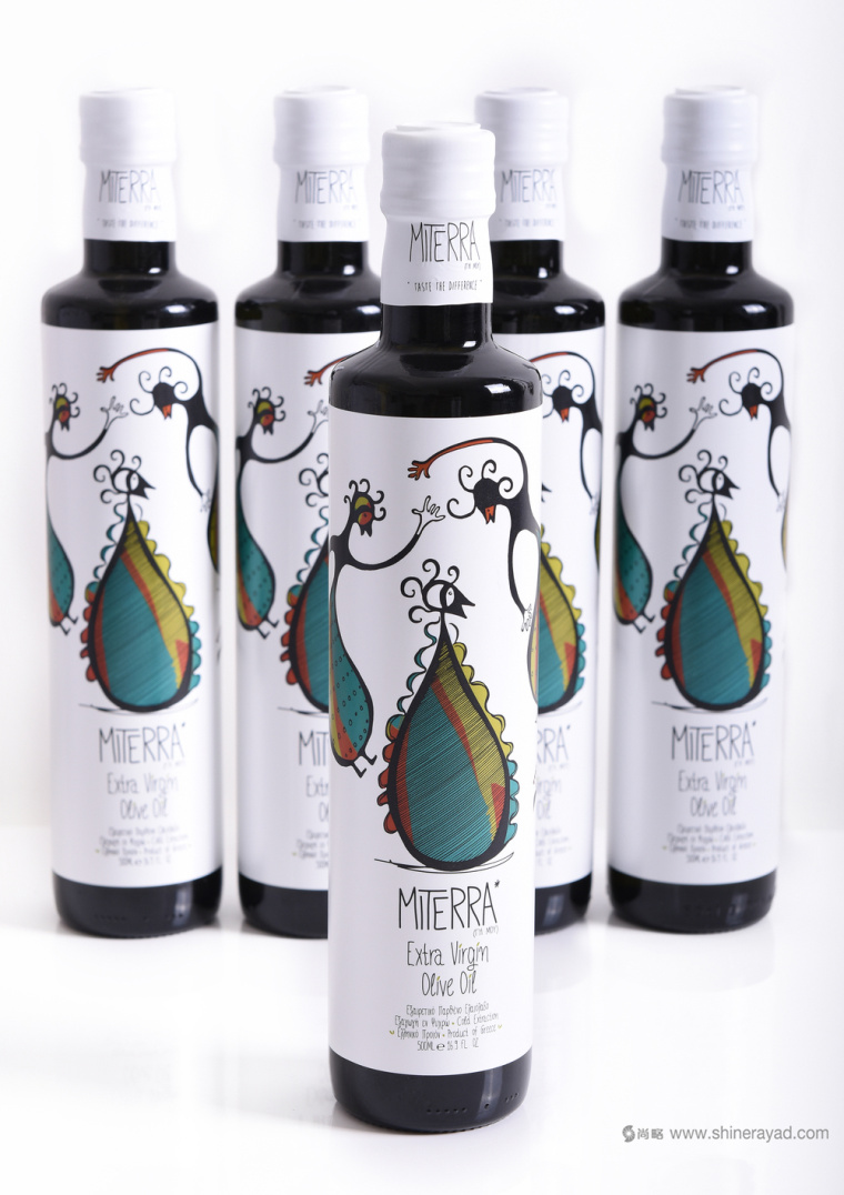 上海包裝設(shè)計(jì)公司設(shè)計(jì)欣賞：MITERRA祭祀女神版特級(jí)初榨橄欖油包裝設(shè)計(jì)2