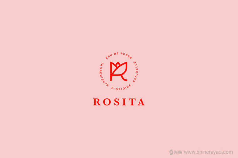 rostia玫瑰護膚水化妝品品牌形象全案設計-LOGO設計-上海品牌策劃設計公司1
