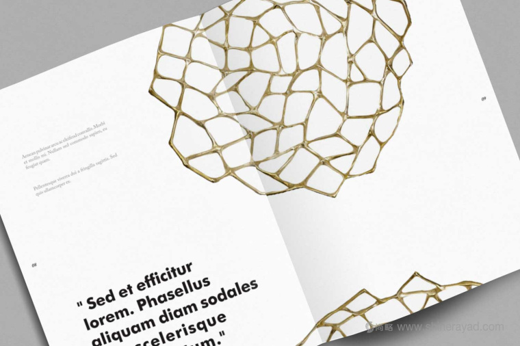 上海畫冊設計公司分享：MQ時尚設計雜志印金工藝畫冊設計欣賞5