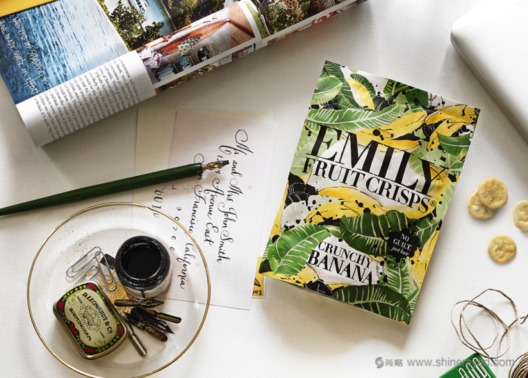 Emily 香蕉水果切片真空塑料袋包裝設計-上海包裝設計公司2