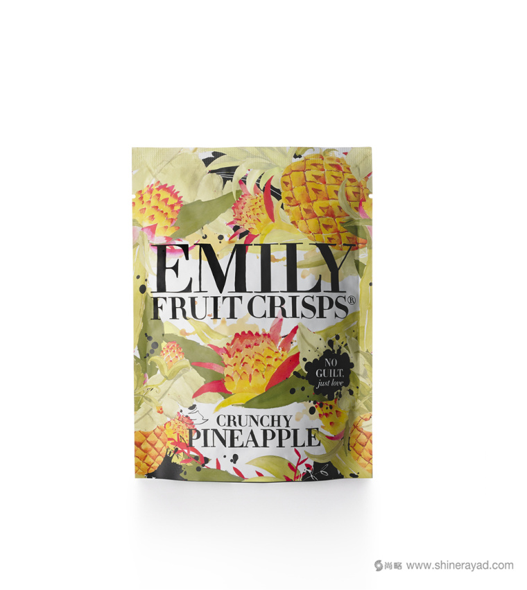 Emily 菠蘿水果切片真空塑料袋包裝設計-上海包裝設計公司9