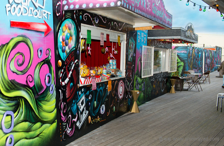 碼頭夜總會海洋生物文化墻壁紙插畫設(shè)計(jì)--上海品牌設(shè)計(jì)公司欣賞4