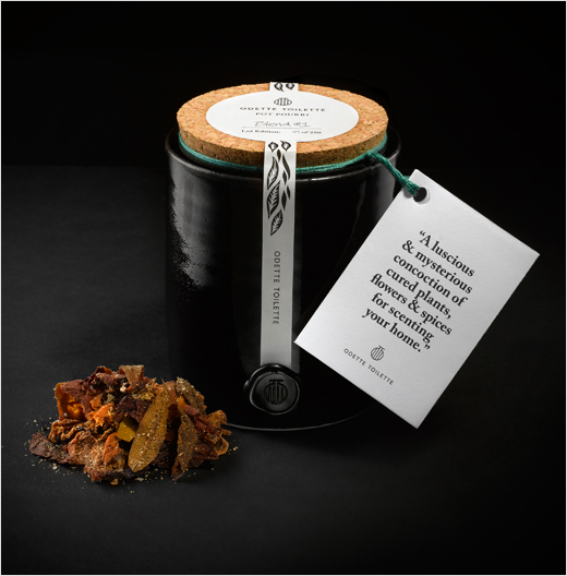 Odette 香水黑白色風(fēng)格VI設(shè)計品牌視覺形象設(shè)計-上海VI設(shè)計公司5