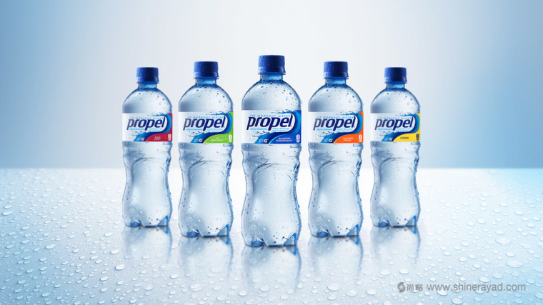 上海包裝設計公司設計欣賞：Propel電解質運動補水飲料包裝設計-塑料瓶裝2