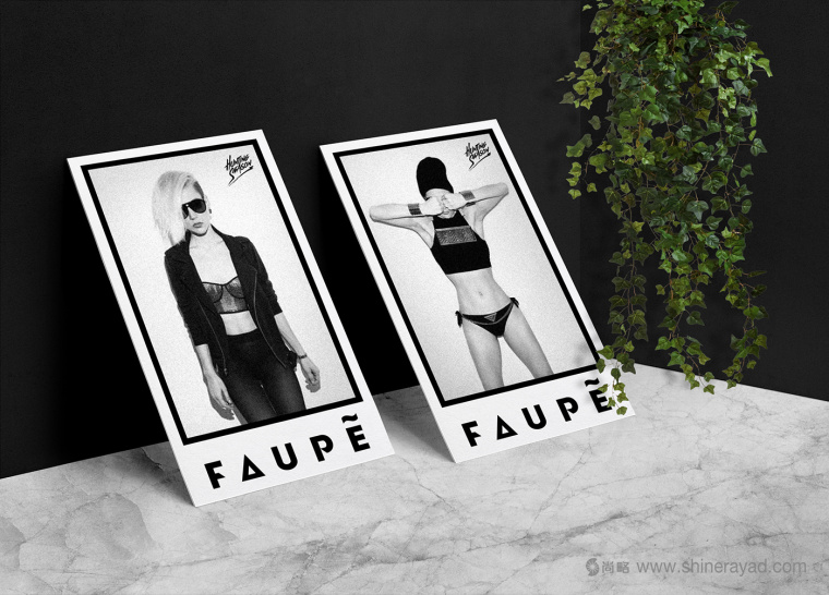 FAUPè 高級時尚女裝服飾品牌形象設計11