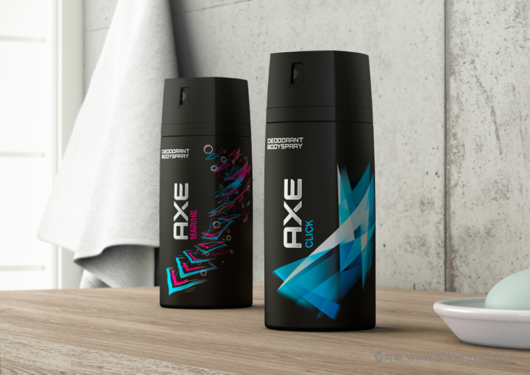 AXE 男士沐浴露包裝設計-尚略上海包裝設計公司創(chuàng)意設計欣賞1