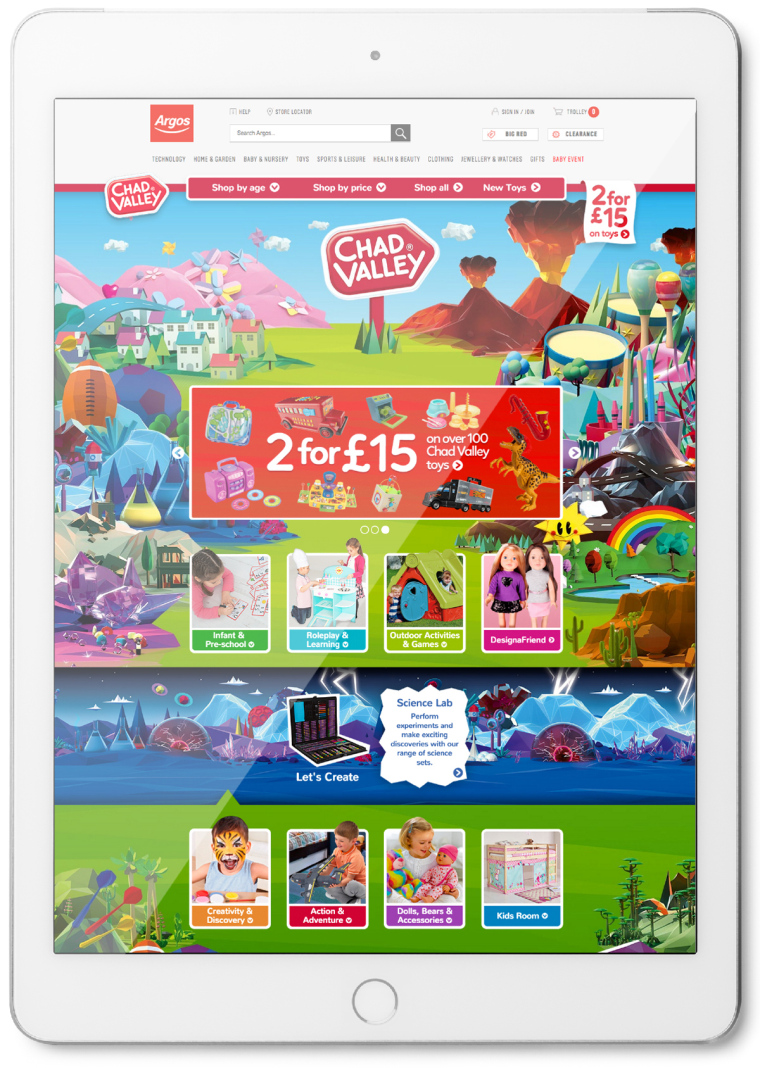 Chad Valley玩具夢想之谷品牌形象設計-網站設計6