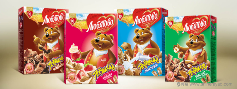 歡樂熊媽媽兒童早餐食品包裝設計-上海包裝設計公司尚略設計欣賞3