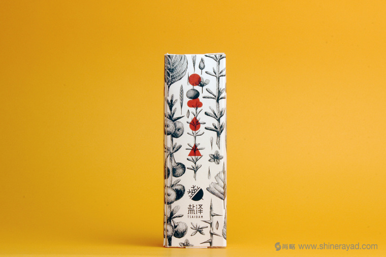 中國天然黑枸杞品牌鹽澤包裝設計-素描插畫設計包裝欣賞-上海包裝設計公司3
