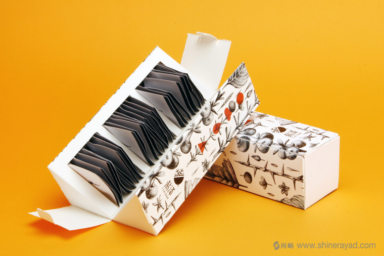 中國天然黑枸杞品牌鹽澤包裝設計-素描插畫設計包裝欣賞-上海包裝設計公司5