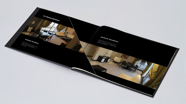 貝弗利山莊房地產(chǎn)樓盤黑色宣傳小畫冊(cè)設(shè)計(jì)－上海畫冊(cè)設(shè)計(jì)公司5