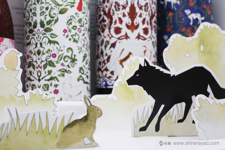 狼和狗動物圖騰 Manada 葡萄酒包裝設計-尚略上海包裝設計公司欣賞8