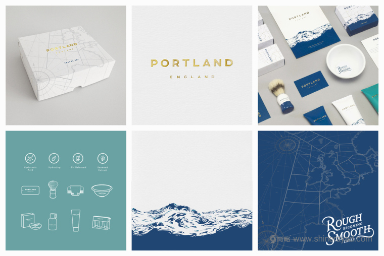 上海包裝設計公司尚略分享：Portland 男士護膚品化妝品包裝設計5