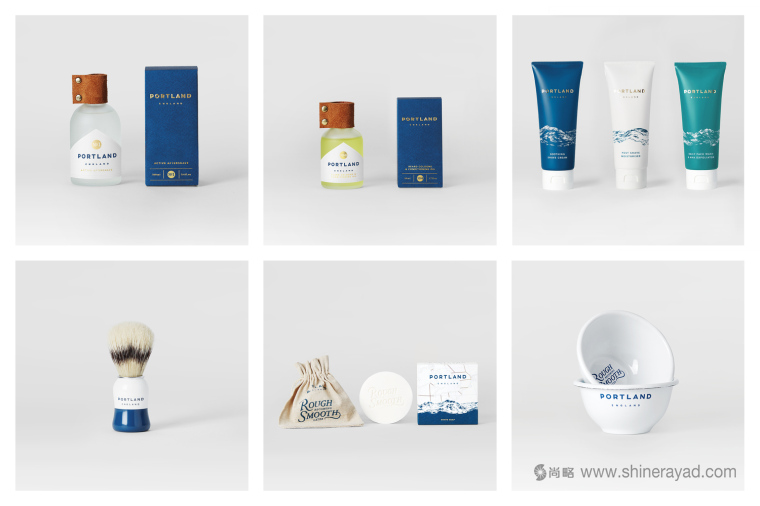 上海包裝設計公司品鑒：Portland 男士護膚品化妝品包裝設計3
