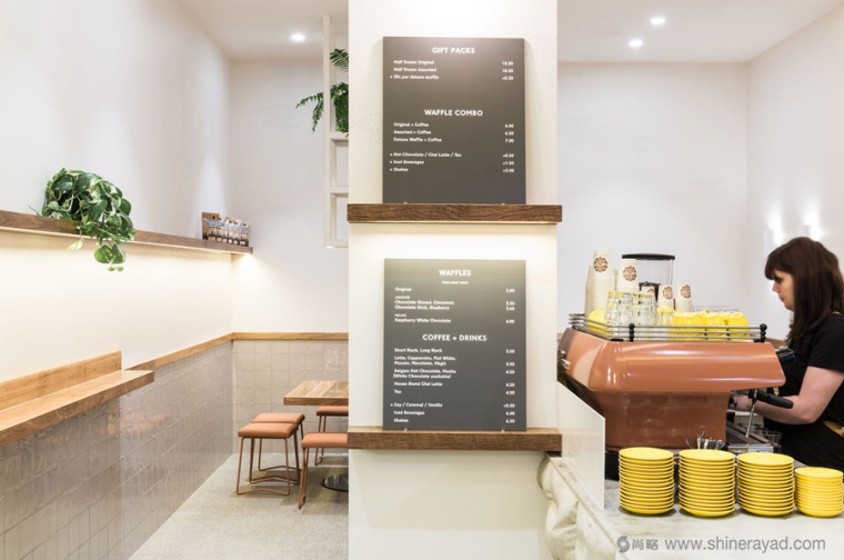 咖啡餐飲連鎖店品牌VI視覺形象設計-店內空間設計-上海餐飲VI設計公司