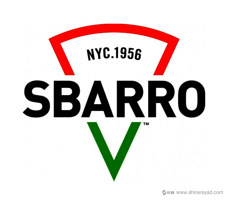 Sbarro 披薩連鎖店品牌LOGO設計-上海LOGO設計公司1