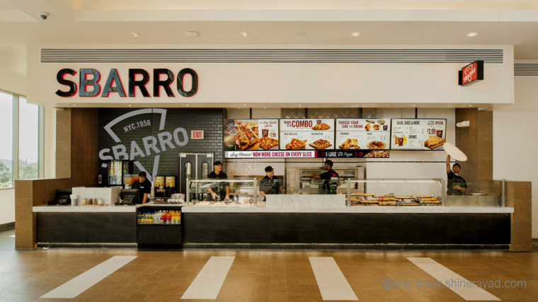 Sbarro 披薩連鎖店品牌LOGO設計與品牌VI視覺形象設計-上海VI設計公司5