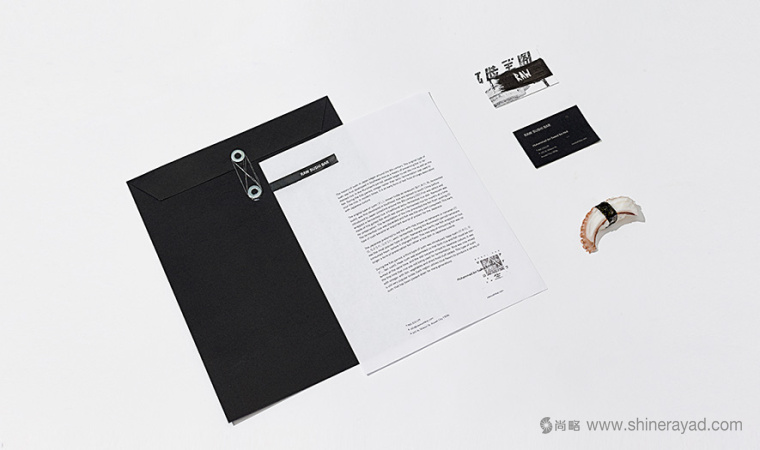 Raw 生鮮壽司餐廳水墨風格餐飲品牌VI形象設計-上海VI設計公司9