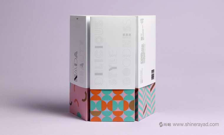 Nada 休閑零食與健康食品幾何圖案包裝設計-上海包裝設計公司11
