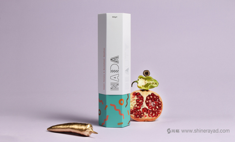 Nada 休閑零食與健康食品幾何圖案包裝設計-上海包裝設計公司13