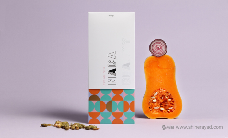 Nada 休閑零食與健康食品幾何圖案包裝設計-上海包裝設計公司14