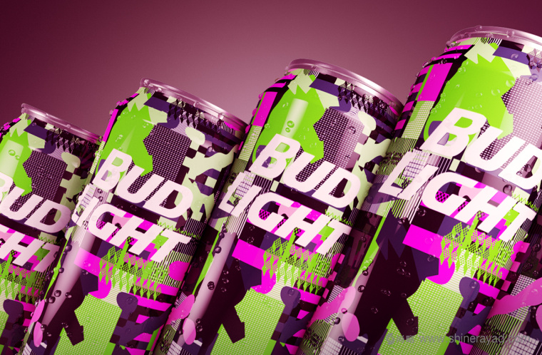 百威啤酒瘋狂體面派對限量版包裝設計-上海包裝設計公司設計欣賞9