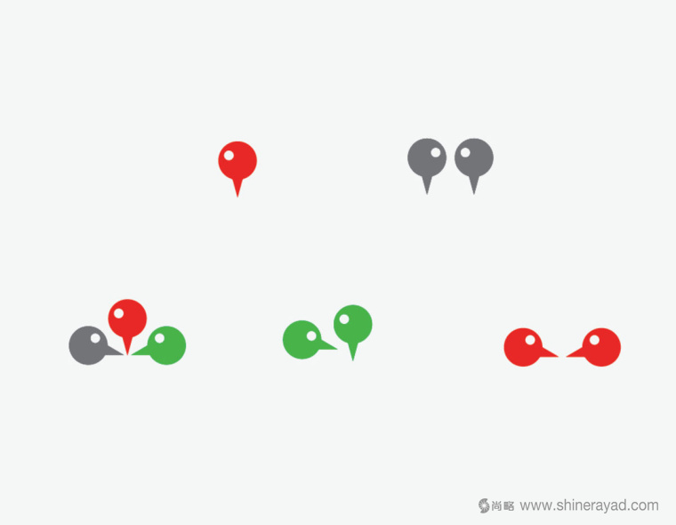 CrowdSpot 在線地圖信息點收集評論分享軟件工具LOGO設計-上海logo設計公司4