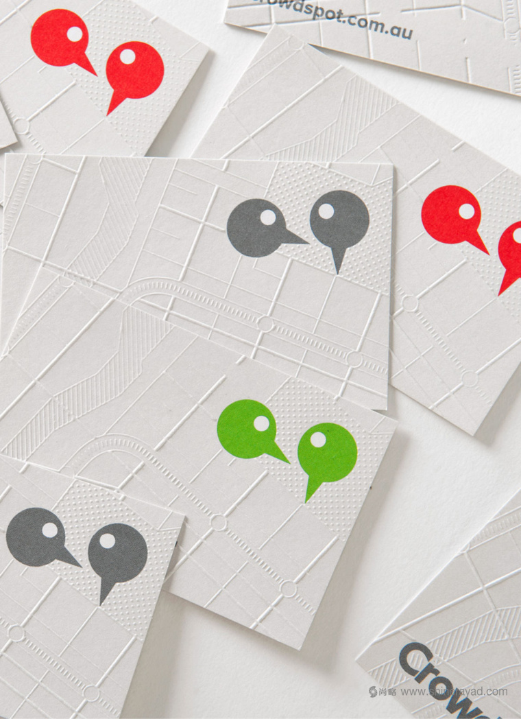 CrowdSpot 在線地圖信息點收集評論分享軟件工具LOGO設計-上海logo設計公司6