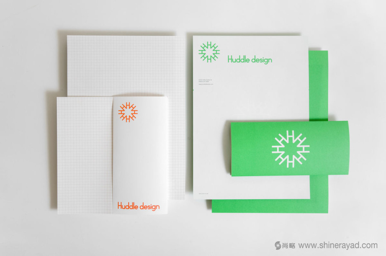 Huddle 品牌設計機構H英文字母LOGO設計-上海LOGO設計公司設計欣賞3