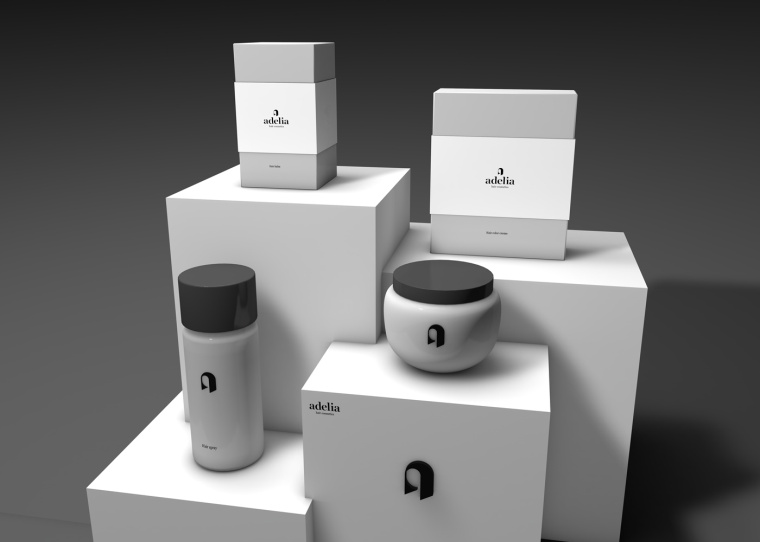 上海品牌設(shè)計公司分享：Adelia美發(fā)護發(fā)產(chǎn)品品牌包裝設(shè)計7