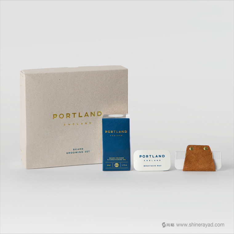 上海包裝設計公司尚略分享：Portland 男士護膚品化妝品包裝設計7