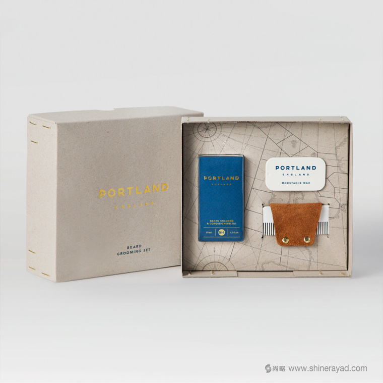 上海包裝設計公司尚略分享：Portland 男士護膚品化妝品包裝設計6