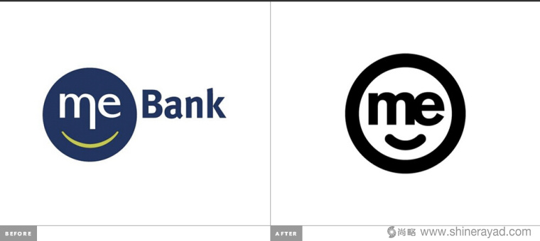 Me 商業銀行LOGO優化設計-新舊LOGO對比-上海LOGO設計公司國外設計案例欣賞3