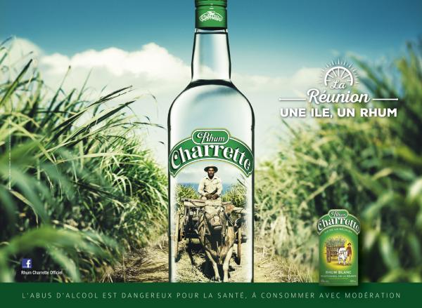 Rhum Charretteb 朗姆酒在路上平面廣告創(chuàng)意設(shè)計(jì)