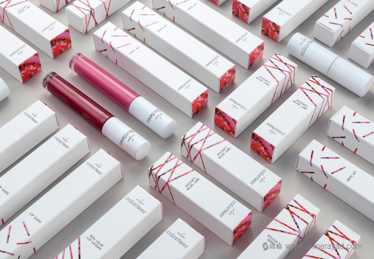 Colorneer 彩妝品牌玫瑰花瓣化妝品包裝設計規范-上海包裝設計公司設計欣賞3