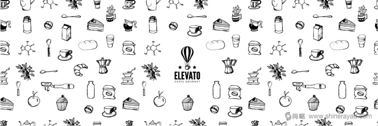 Elevato 咖啡連鎖店餐飲品牌形象設計-咖啡店VI設計9