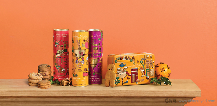 CRABTREE & EVELYN 保健品保健食品圣誕節禮品包裝設計-上海包裝設計公司6