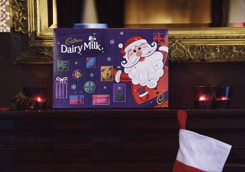 上海包裝設計公司設計欣賞：CADBURY 吉百利巧克力圣誕節日禮品包裝設計3